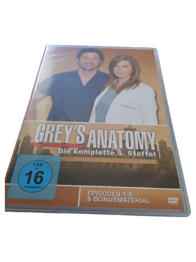 Grey's Anatomy Staffel 5 Episoden 1-8 DVD Medizindrama Patrick Dempsey Deutsch
