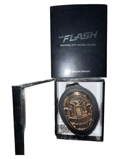 DC Comics The Flash Central City Polizei Abzeichen Requisite Fanartikel
