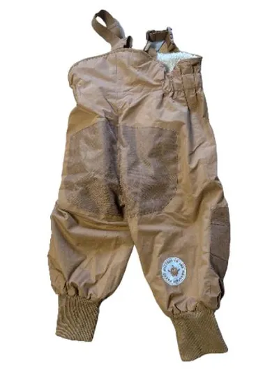 TCM Tchibo Kinder Skihose Schneehose Latzhose Gr. 86/92 Braun