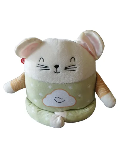 Fisher-Price Baby Kuscheltier Maus Plüschtier Stofftier Mehrfarbig Spielzeug