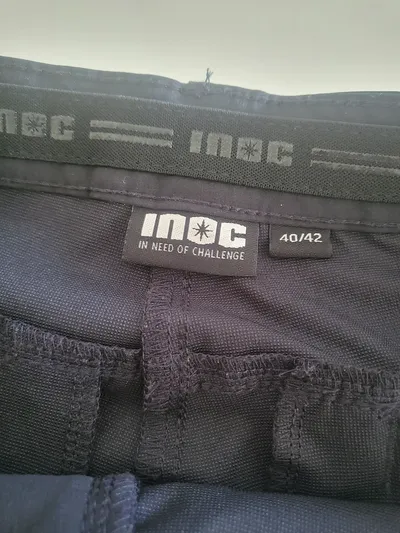 INOC Damen Anzughose Petrol Klassisch Business Gr. W31 L