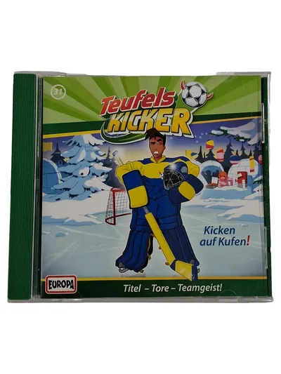Teufelskicker Folge 31 Kicken auf Kufen Hörspiel CD Kinder Europa