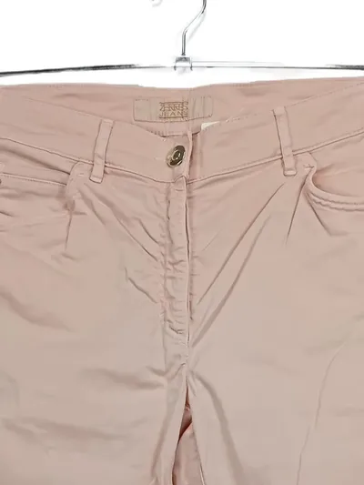 ZERRES Damen Stoffhose Gr. 40 Rosa Casual Baumwolle Hose