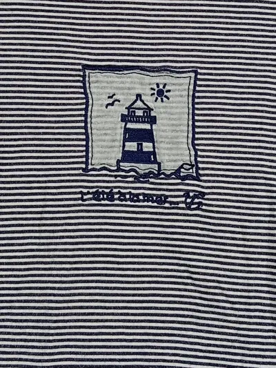 Hummelsheim Kinder T-Shirt Gr. 98 Maritim Gestreift Mehrfarbig Leuchtturm
