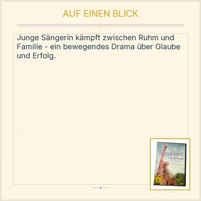 Der Preis des Erfolges Grace Unplugged DVD Drama FSK 6