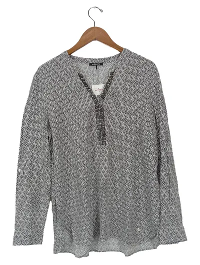 Olsen Damen Bluse Gr. 42;XL Mehrfarbig Grafisches Muster Casual