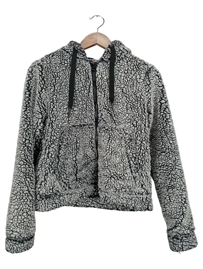 Noisy May Damen Fleecejacke XS Mehrfarbig Casual Kapuze