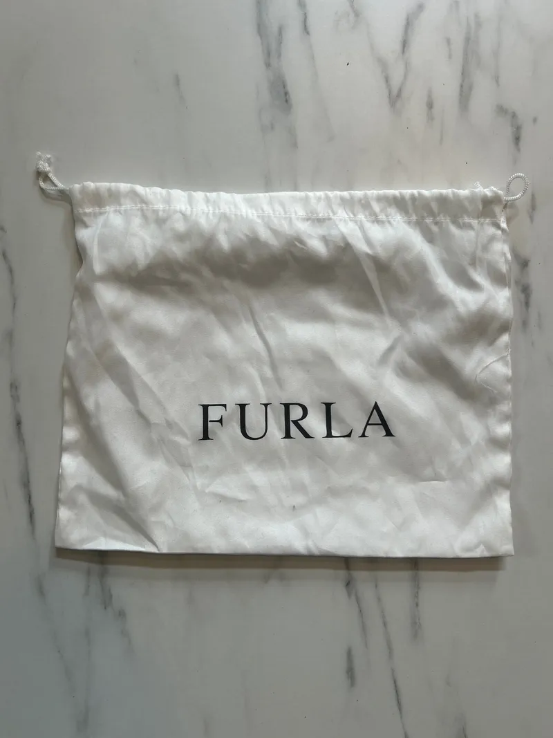 Furla Kleidersack Staubbeutel Schutzhülle Weiß Basic 30x25 cm 3