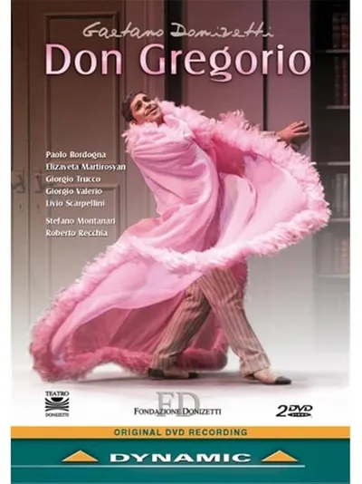 Dynamic Donizetti Don Gregorio DVD Klassische Oper Paolo Bordogna Bergamo