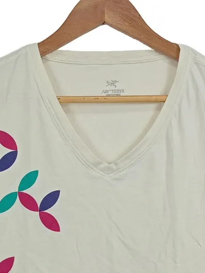 Arc'teryx Damen T-Shirt Gr. 38/M Beige Outdoor