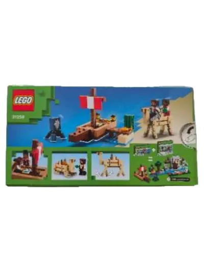 LEGO 21259 Piratenschiff Bauset Kinder ab 8 Jahre