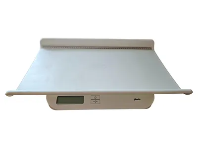 Alecto Personenwaage Digital Weiß Babywaage Messfunktion