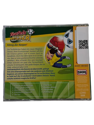 Teufelskicker Folge 42 König der Keeper Hörspiel CD Kinder Fußball