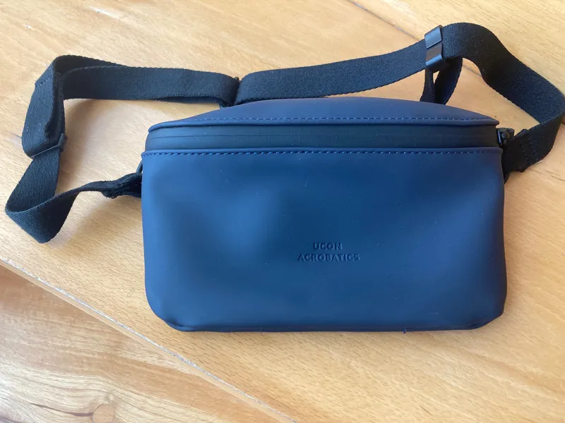 Ucon Acrobatics Gürteltasche Bauchtasche Damen Herren Blau Minimalistisch 4