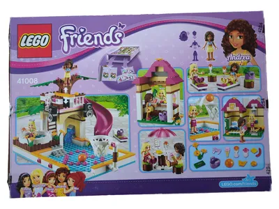 LEGO Friends 41008 Heartlake City Pool Bauset Schwimmbad Mädchen Spielset