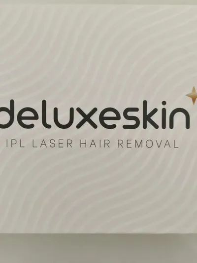 Deluxeskin IPL Laser Haarentfernungsgerät Weiß Dauerhafte Haarentfernung