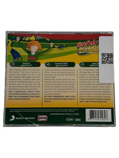 Teufelskicker 5. 3er-Box Teamgeist Folge 13-15 Hörspiel CD Kinder Fußball