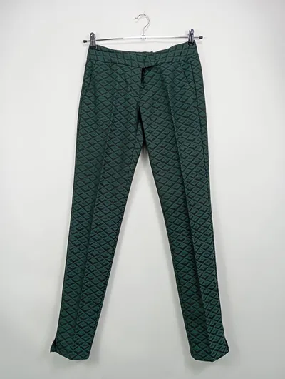 LERROS Damen Stoffhose Gr. 34 Grün Modern Business Hose