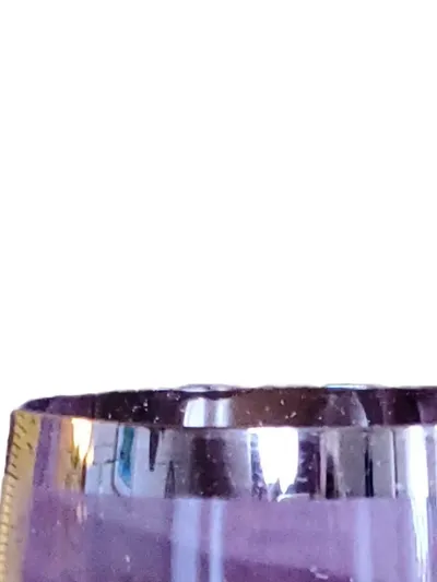 Durobor Weinglas Transparent Elegant Silberrand 250ml 13cm