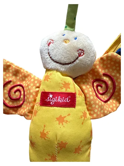 sigikid Greifling Schmetterling Stofftier Mehrfarbig Baby Spielzeug