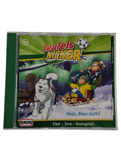 Die Teufelskicker Hörspiel CD 58 Heja, Blau-Gelb! Kinder ab 6 Jahre