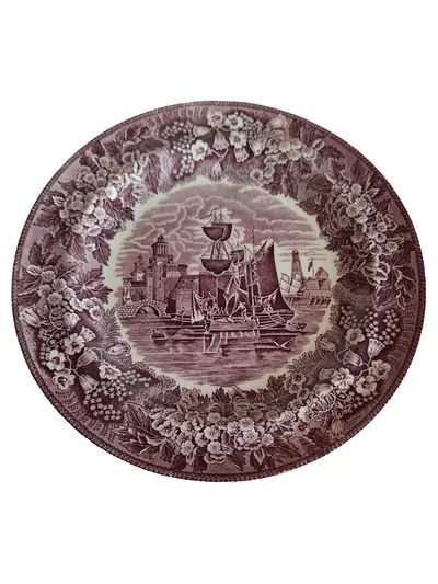 Wedgwood Essteller Teller Ferrara Klassisch Mehrfarbig Ø 20,5cm Porzellan