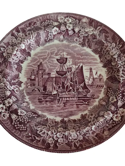 Wedgwood Essteller Teller Ferrara Klassisch Mehrfarbig Ø 20,5cm Porzellan