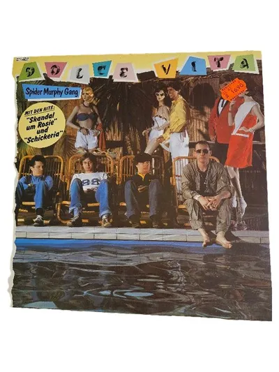 Spider Murphy Gang – Dolce Vita LP Vinyl Album Schickeria Skandal um Rosie