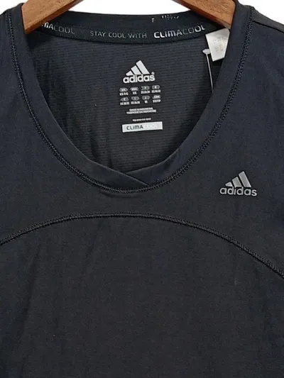 Adidas Damen Sport Shirt XS Schwarz Streifen