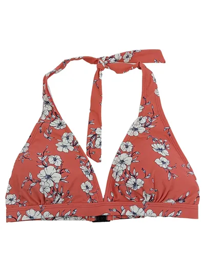 Cruz Bikini Oberteil Damen Gr. 36 S Mehrfarbig Blumenmuster Neckholder
