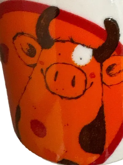 JAKO-O Kindertasse Tiermotiv Porzellan Mehrfarbig 300ml Spülmaschinenfest