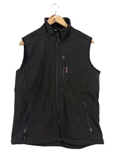 CMP Damen Funktionsweste Gr. 42 Outdoor Weste Schwarz Reißverschluss
