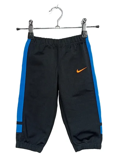 Nike Kinder Jogginghose Gr. 80 Schwarz Blau Sportlich Baby Hose