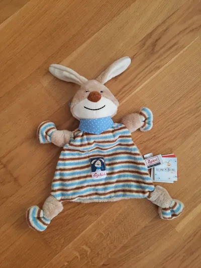 sigikid Schmusetuch Hase Mehrfarbig Kuscheltuch Baby Kinder