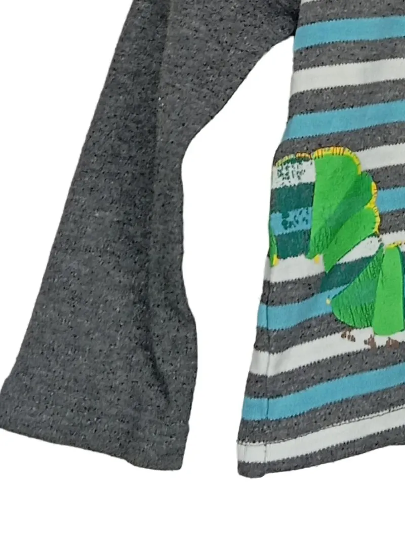Eric Carle Kinder Langarmshirt Gr. 92 Mehrfarbig Gestreift Casual Zeichentrick 3