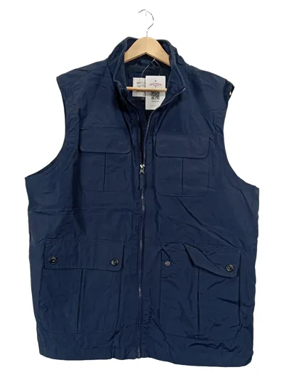 Tchibo Essentials Herren Funktionsweste Outdoor Blau Gr. L 50