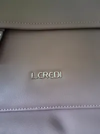 L.CREDI Damen Umhängetasche Lila Lederoptik Casual 5