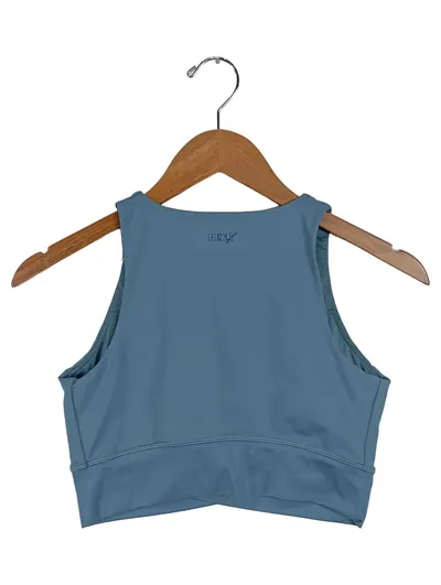 HKM Sport-BH Damen Größe M Blau Sportlich