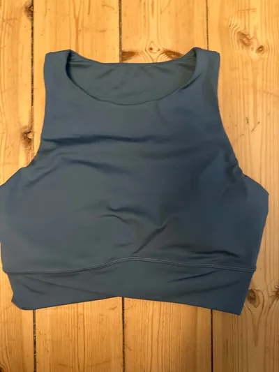 HKM Sport-BH Damen Größe M Blau Sportlich