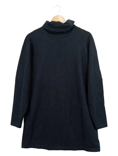 ASOS Design Damen Rollkragenpullover Basic Schwarz Gr. S Langarm
