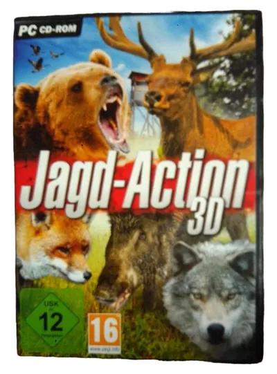 Jagd-Action 3D PC CD-ROM Jagdsimulation Wildtiere Bär Hirsch Wolf
