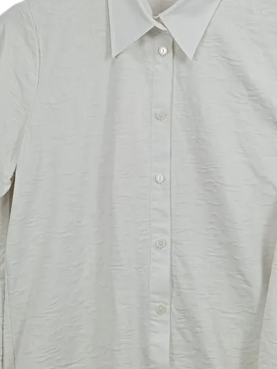 LEBEK Damen Business Hemd Bluse Gr. 42/XL Weiß