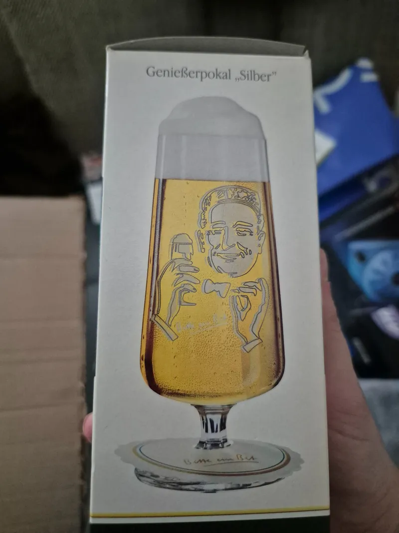 Bitburger Bierglas Genießerpokal Loriot Transparent Klassisch 400ml 4