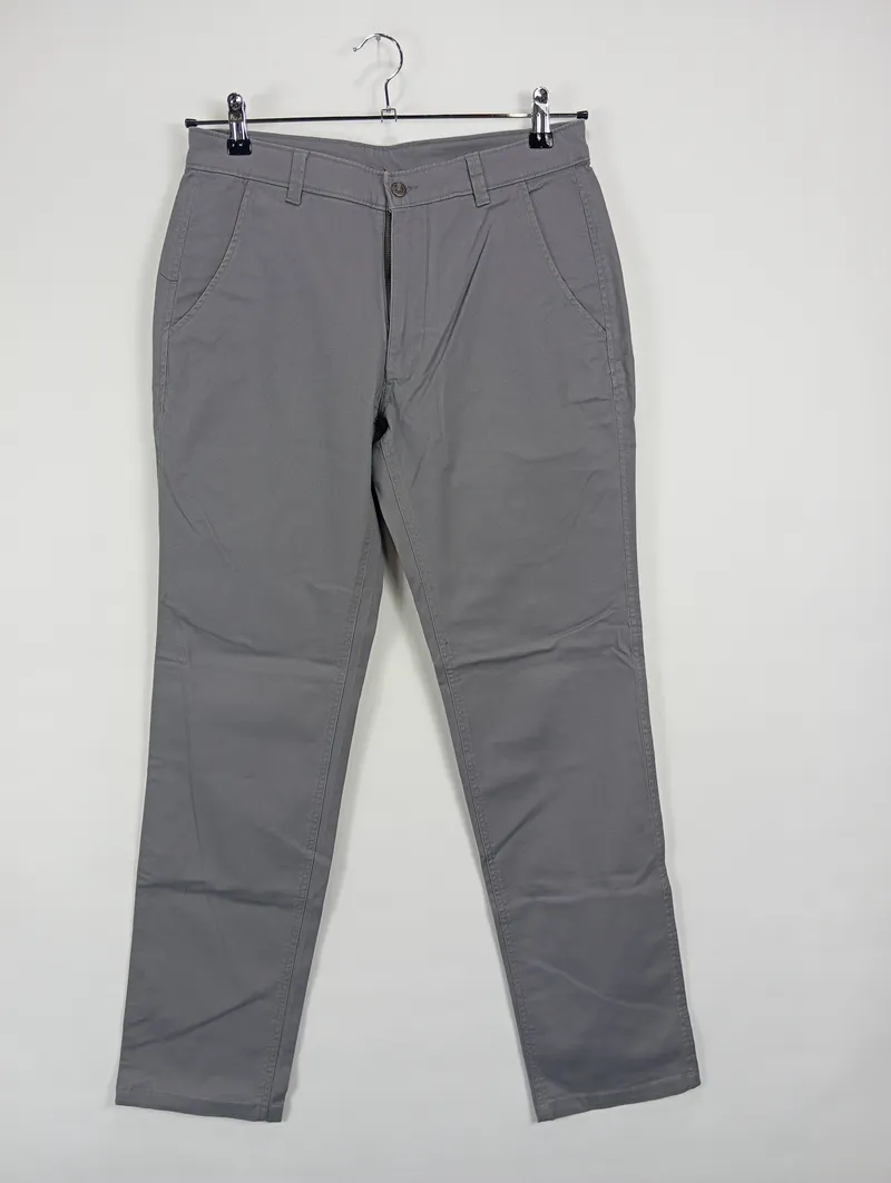 Brook Taverner Herren Stoffhose Business Grau Größe 44 2