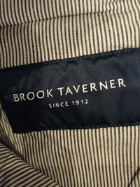 Brook Taverner Herren Stoffhose Business Grau Größe 44 4