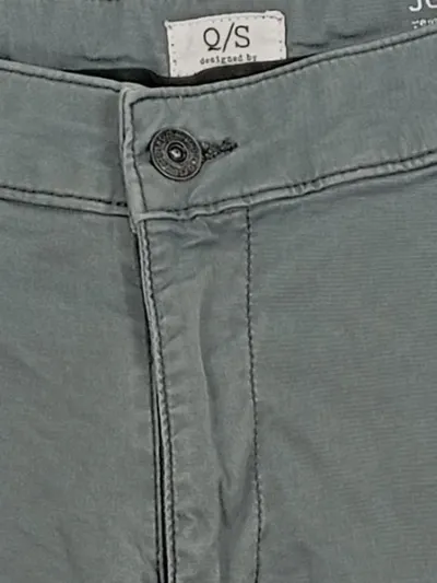 Q/S designed by John Shorts Herren Freizeit Chino Grau W34 Baumwolle