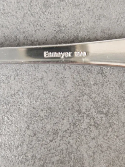 Esmeyer Esslöffel Silber Klassisch Edelstahl Besteck Löffel 3