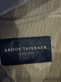 Brook Taverner Herren Business Stoffhose Gr. 44 Grau Baumwolle 4