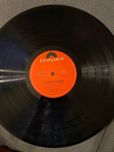 Polydor Vinyl LP Fips Aich-Combo Schlager "In der Bar gegenüber"