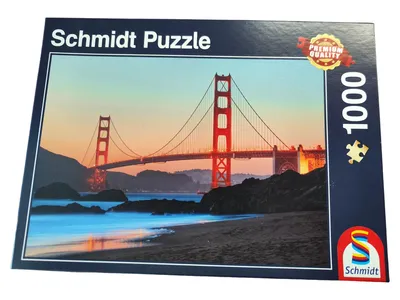 Schmidt Puzzle Golden Gate Bridge 1000 Teile Premium Quality NEU